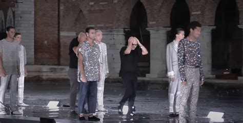 Dolce & Gabbana show hit by freak hailstorm 